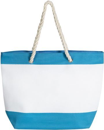 Nautical Beach Tote Bag - 21" W x 16" L x 6" D